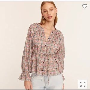 JCrew Liberty blouse new w/tags - Large
